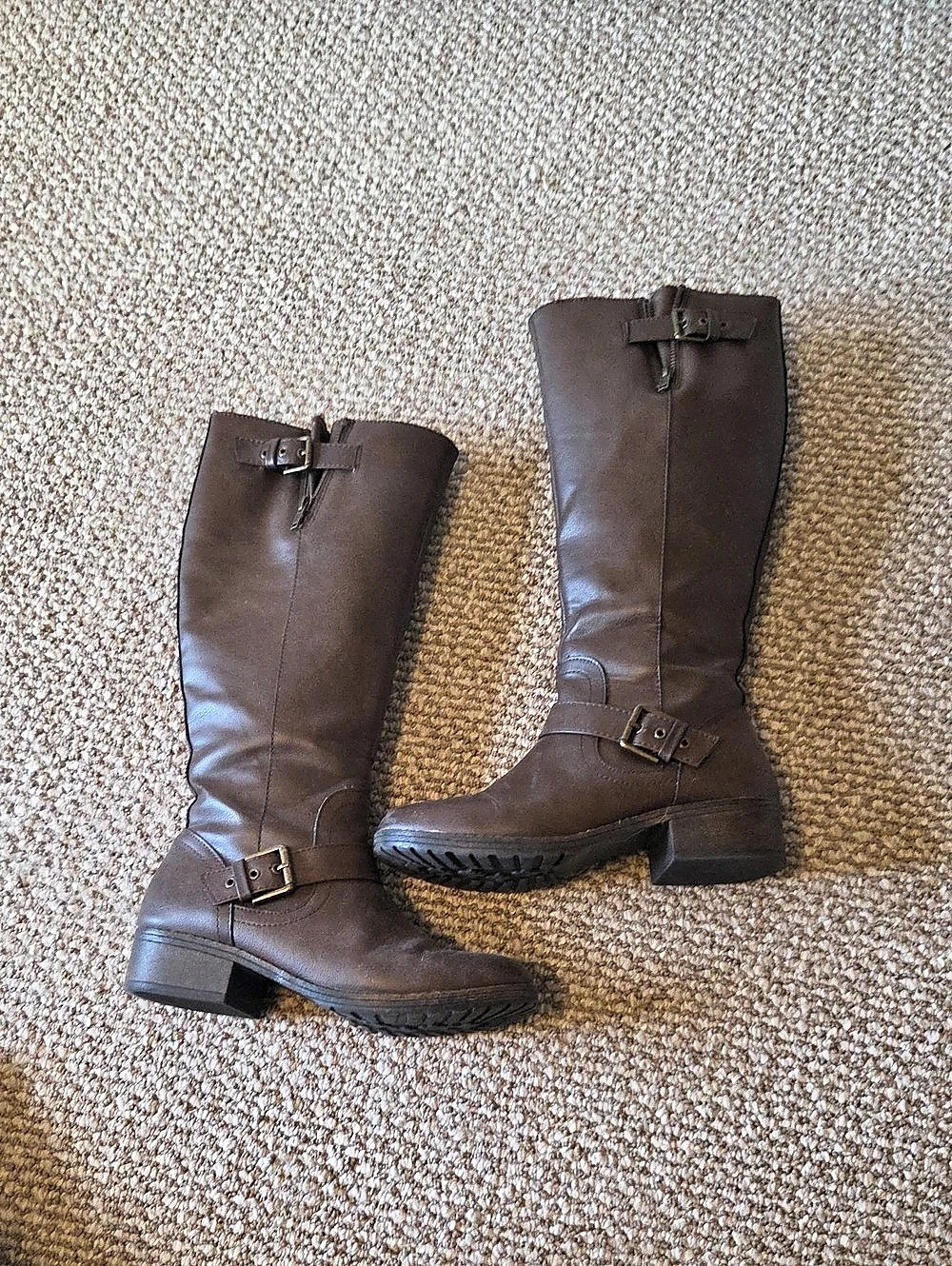 Women's Brown Tall Boots Like New
